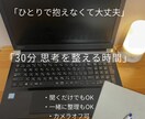 動きたいのに動けないあなたの思考を一緒に整理します 正しさで固まった思考をやさしくゆるめます イメージ1