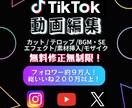 動画編集を行います フォロワー9万のクリエイターがSNSなどの動画編集を行います イメージ1