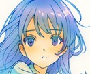 手描きで優しいイラスト描きます デジタルとは違った優しい雰囲気があります イメージ1