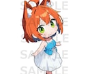 ミニキャラのイラスト描きます SNS、サムネ、グッズ用などかわいいミニキャラ描きます！① イメージ2