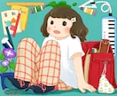 物語感有り！絵本風手描きタッチのイラスト描きます 商用利用ok／出版物の挿絵にも。 イメージ10