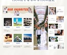 POPEYE風プロフィールブックを作成できます 大人気生い立ちページ付!雑誌POPEYE風のテンプレート イメージ7