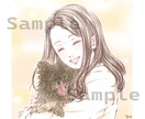 ふわっとやさしい好印象アイコンイラストお描きします 女性に人気♪SNSやブログ等におすすめです！ イメージ3