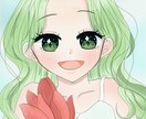 アイコンを描きます 【最短2日以内!!】可愛い女の子のアイコン♡ イメージ6