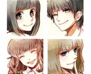 オリジナルのSNSアイコンを制作致します 可愛らしい女の子が得意です！（デジタル作品） イメージ2