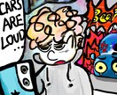 ノスタルジックなポップアート制作します 懐かしさと少しの違和感が混ざったポップアート イメージ1