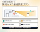 元警察官が防犯カメラ設置場所を監修します 元警察官が診断！効果的な防犯カメラ設置場所・画角をアドバイス イメージ2