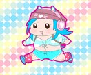 ゆるーいイラストのアイコン描きます オリジナルアイコンを安く速くご提供します イメージ1