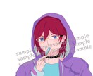 SNS用アイコン/イラスト描きます かわいくて使いやすいイラストやアイコン描きます イメージ2
