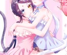 キラキラな女の子を描きます 立ち絵イラストやアイコン、1枚絵などを描きます！ イメージ6
