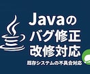 Javaシステムの改修・バグ修正を行いますます 原因調査から修正まで中〜大規模の改修にも柔軟対応します イメージ1
