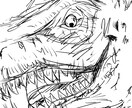 厨二心を刺激するクリーチャーイラスト作成します 自分オリジナルのモンスター達を表現したい方へ。 イメージ2