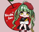 SNS、LINEなどのアイコンを描きます 世界に1人だけのあなたのミニキャラ！ イメージ1