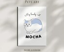 ペットの似顔絵イラストお描きします シンプルでかわいい愛犬愛猫のイラストデータ イメージ4