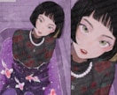 アンニュイで雰囲気のあるイラスト描きます ⭐︎アイコン, サムネイルetc. お気軽にご相談下さい！ イメージ6