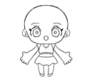 量産ミニキャラ(水着)イラスト制作します 可愛いミニキャラをお手頃価格で！ イメージ1
