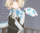 背景あり】イラストを制作します サムネイル用イラストやグッズ用イラスト等お任せください！ イメージ2