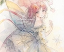 MV/歌ってみた/グッズに使用できる一枚絵描きます 水彩やデジタルを使用して、ご希望のテイストで描きます。 イメージ5