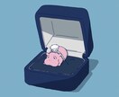 ピンクのカバさんのSNSアイコンを描きます かわいいアイコンをお求めの方へ イメージ6