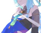 一枚絵を描かせていただきます 儚げなイラスト、厚塗りが得意です イメージ5