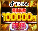 TikTok日本人再生回数最大10万回増やします TikTok ティックトック 日本人 再生回数 安心保証✨ イメージ1