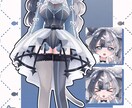 表情差分多数！Live2Dを一括で作成します ご希望のイメージでデザインからモデリングまで全て作成します！ イメージ7