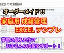 成績管理EXCELーテスト結果を自動で分析します 入力だけで習熟度とグラフを自動表示・分析 イメージ1