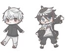 デフォルメイラスト制作をします かわいいくキュートなSDイラストを提供します イメージ3