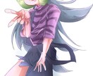 実績あり！ダーク系可愛いデフォルメイラスト描きます ♡ダークでユニークな世界観をあなたにお届け致します！♡ イメージ6