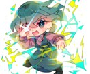 キラキラかわいいSDキャラクター描きます あなたの創作キャラはもちろん、キャラデザからも受け付けます！ イメージ3