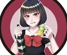 アイコンイラスト 描かせていただきます パッと目に入るような明るい色塗りが得意です イメージ3