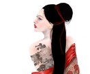 商用／加工OK!海外風ポートレートをお描きします webサイトやジャケ写の素材に。背景や意匠の追加も承ります イメージ10