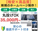 丸投げOK！格安で新規ホームページを作成します 初めてのホームページはお任せください！必要な事を徹底サポート イメージ1