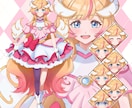 悩む時間をゼロに！配信IRIAM立ち絵制作します 立ち絵、ミニキャラ、ロゴ、キービジュアル全てここで揃います！ イメージ7