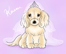 値下げ中！！Kawaii♡うちの子イラスト描きます 手描き風で少しゆるめのタッチです！ イメージ8
