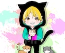 ミニキャライラストお描きします 可愛くてポップなミニキャライラストお描きします！！ イメージ9