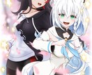 キャラクターの一枚絵制作します リクエストに応えたイラストを描きます! イメージ2