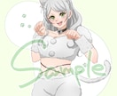 可愛い女の子のイラストお描きします 可愛い女の子イラスト アイコン、夢女子さん向け、創作対応◎ イメージ3