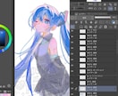 ラフタッチなイラスト描きます ラフなイラストが好みな方オススメ イメージ2