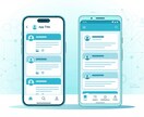 Flutterでアプリ開発します 1つのコードでiOSもAndroidも対応するアプリを開発 イメージ1