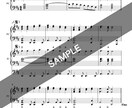 希望のキーへの移調譜・リードシート作成します 欲しい調での楽譜がない方、自分の声に合わせた楽譜作成サービス イメージ4