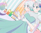 サムネ描きます カワイイ系の絵柄です!お好みの絵柄でしたら是非 イメージ2