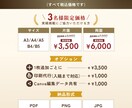 見やすく伝わるメニュー表・POPを作成します 魅力が伝わり、注文や購入につながるデザインをご提案します イメージ2