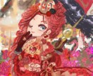 レトロでファンタジーな絵を描きます 個性派,ロリータ、ゆめカワな感じをレトロでかきま。す イメージ10