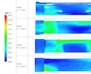 風環境解析を行います CFDにより、建物周辺の風環境を解析し風の流れを可視化します イメージ1