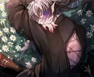 かっこいい一枚絵描きます 美人な男性の顔に特化してます。 イメージ1