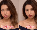 ナチュラルから別人まで人物の写真加工致します アプリでは満足できない方へ！希望通りに加工致します！ イメージ1
