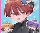 イラスト描きます アイコン・サムネ・スタンプ・同人誌表紙など イメージ6