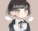 SNS用アイコン、イラストお描きします 可愛い女の子、ふわふわした子をお描きします♡ イメージ3
