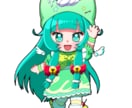 色彩が美しいSDミニキャライラスト制作しますます グッズ制作・VTuber・企業案件もお気軽にご相談ください！ イメージ7